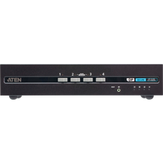 Aten CS1144DP4 4-Port KVM Switch, DisplayPort, Audio