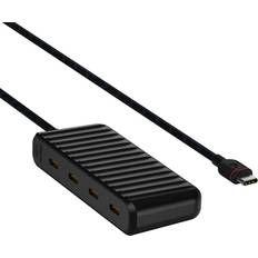 Unisynk USB-C to USB-C Hub 10Gbps Black 10427