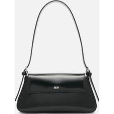 DKNY Handbags DKNY Suri Flap Shoulder Bag Black/Silver