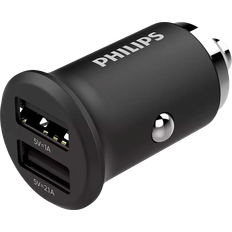 Philips Ladere Batterier & Ladere Philips dobbelt usb billader 2 x usb-a