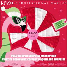 NYX Gift Boxes & Sets NYX Professional Makeup Box Pull to Sleigh, 14-teilige Überraschungsbox zum Öffnen per Kordelzug, Holiday Limited Edition, Adventskalender