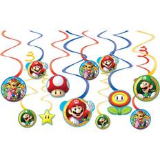 Amscan Super Mario Hanging Party Decorations Party Supplies