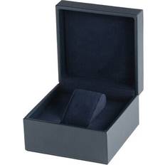 Uhrenetui Rothenschild Uhren-geschenkbox aus blauem kunstleder rs-3030-1blue