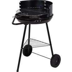 Holz Grills BBQ Collection, Holzkohlegrill, Halb offen