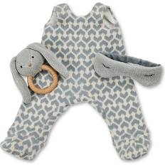 Smallstuff Spielzeuge Smallstuff Doll Clothing Jumpsuit w. Sleeping Mask And Rattle