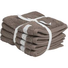Home Håndkle ''Organic Premium Towel'' Utgående Brun (30x30cm)