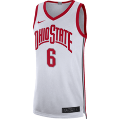 Sports Fan Apparel Nike Ohio State Limited Men's College Dri-FIT Basketball Jersey in White, DN9238-100