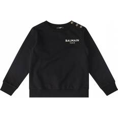 Balmain Children's Clothing Balmain Girls Black Cotton Jersey Sweatshirt year