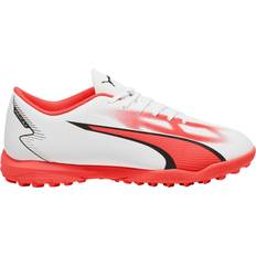Puma Soccer Shoes Puma Men's Ultra Play Soccer Cleats White/Black/Red