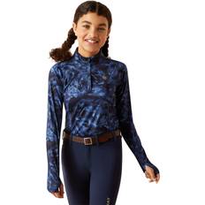 Equestrian Clothing Ariat Girls Lowell 2.0 Baselayer Stormy Blue