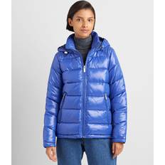 Guess Coats Guess Wilsons Leather Women's Quilted Puffer Jacket Indigo
