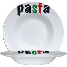 ARC 2 pastateller opalglas 28,5cm dekor pasta
