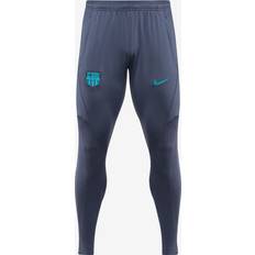 Klær Nike FC Barcelona Dri-FIT strikket fotbalbukse til herre tredjedrakt Blå