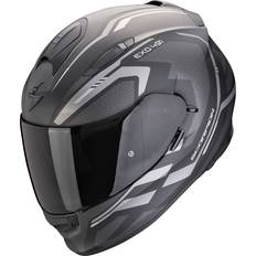 Scorpion Full Face Helmets Motorcycle Helmets Scorpion Exo-491 Kripta Full-Face Helmet silver