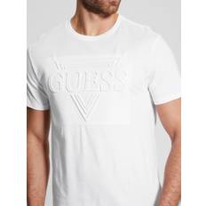 Guess T-shirts & Tank Tops Guess Eco Embossed Logo Tee White