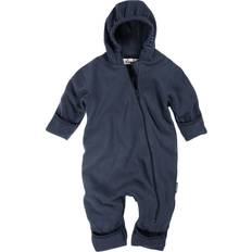 Blau Jumpsuits Playshoes Unisex Baby Fleece-Overall Uni 421011, Marine