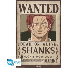 Rechteckig Poster ABYstyle One Piece Wanted Shanks Poster