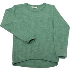 9-12M Bluser & Tunikaer Joha Wool Green Blouse Basic