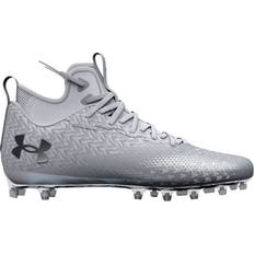 Under Armour Soccer Shoes Under Armour Men's Spotlight Clone 3.0 MC Molded Football Cleats White