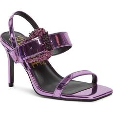 38 Pumps Heeled Sandals VERSACE JEANS COUTURE Woman colour Violet Violet