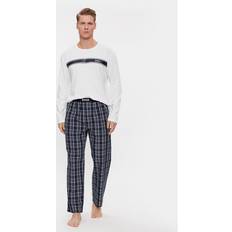 Baumwolle - Herren Schlafanzüge BOSS Pyjama mit Logo-Details in der Geschenkbox