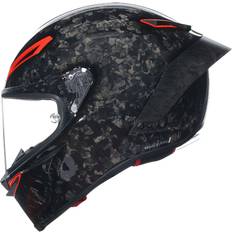 AGV Full Face Helmets Motorcycle Helmets AGV Pista GP RR Carbonio Forgiato Motorcycle Helmet Black/Italia
