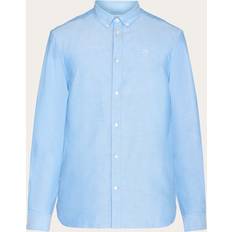 Knowledge Cotton Apparel Bekleidung Knowledge Cotton Apparel Hemd Regular Fit HARALD blau