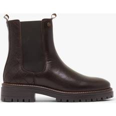 Barbour Shoes Barbour Evie Leather Chelsea Boots, Dark Brown