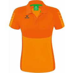 Damen - Orange Poloshirts Erima Damen Six Wings Poloshirt Orange