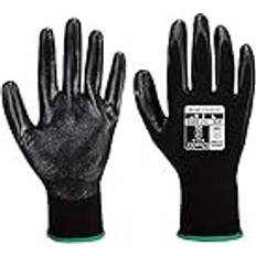 Portwest Work Clothes Portwest Dexti-Grip Handschuh, Größe: XXL, Farbe: Schwarz, A320BKRXXL