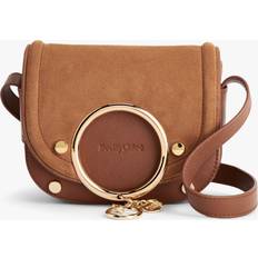 Suede Handbags See by Chloé Mara Shoulder Bag Caramello Handbags Brown One One