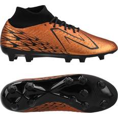 Suede Soccer Shoes New Balance Tekela V4 Magique FG Copper/Black Men's Shoes Tan