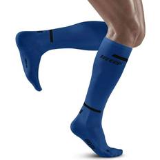 CEP Bekleidung CEP The Run Compression Socks Tall blau