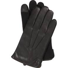 Polo Ralph Lauren Gloves & Mittens Polo Ralph Lauren Nappa Hybrid Gloves Black