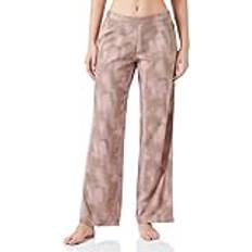 Calvin Klein Damen Jumpsuits & Overalls Calvin Klein Damen Pyjamahose Lang, Rosa Dark Streaks/Taupe
