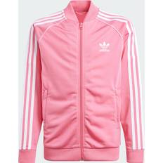 Polyester Oberbekleidung adidas Adicolor Sst Grundschule Track Tops Pink 135