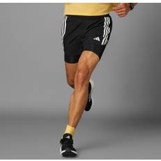 Adidas Shorts adidas Own the Run 3-Stripes 2-in-1 Shorts Black XS,S,M,L,XL,2XL,3XL,ST,MT,LT,XLT,2XLT,3XLT