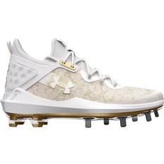 Under Armour Soccer Shoes Under Armour Harper Metal Baseball Cleats, Men's, 11.5, White/Gold Holiday Gift
