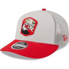 New Era NFL Caps New Era Kansas City Chiefs 2023 Salute To Service 9Fifty Low Profile Adjustable Hat One Tan