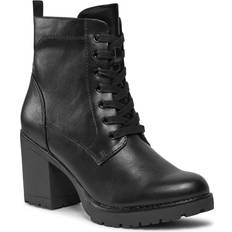 Marco Tozzi Stiefel & Boots Marco Tozzi 2-25204-41 damen schuhe elegante schnürstiefelette absatz black neu Schwarz
