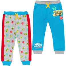 Children's Clothing CoComelon JJ Toddler Boys Fleece Pack Jogger Pants Blue/Gray 2T