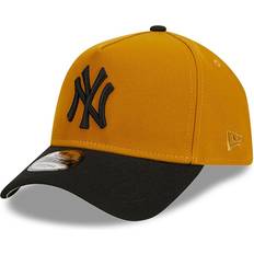 New York Yankees Caps New York Yankees Rustic Fall Gold A-Frame 9FORTY Adjustable Cap newera adult unisex Yellow