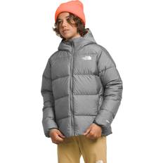 Jackets The North Face Boys' Reversible Down Hooded TNF Grey