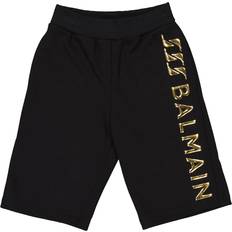 Balmain Pants Children's Clothing Balmain Boys Logo-Print Cotton Shorts, 10Y