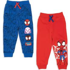Children's Clothing Marvel Spider-Man Spidey and His Amazing Friends Toddler Boys Fleece Pack Pants Blue/Red 4T