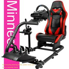 Gaming Accessories Racing Simulator Cockpit with Seat Fit Logitech G29 G920 Thrustmaster Single Arm Wheel Stand