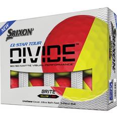 Golf Balls Srixon Q-Star Tour Divide Balls Yellow/Red