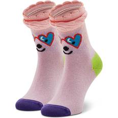 M Socken Happy Socks Hohe Kindersocken KPDL01-3300 Rosa 12_24M