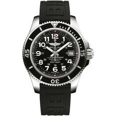 Breitling Wrist Watches Breitling Men s A17365C9-BD67-150S Superocean II 42 Automatic Black Rubber