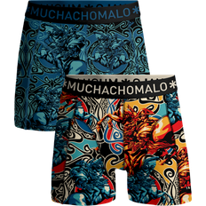 Muchachomalo Underbukser Muchachomalo Alps Cotton Boxer Shorts, 2pk